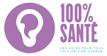 Logo 100% santé